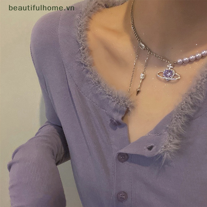 Vòng Cổ Choker Đính Ngọc Trai Nhân Tạo Thời Trang Dành Cho Nữ
