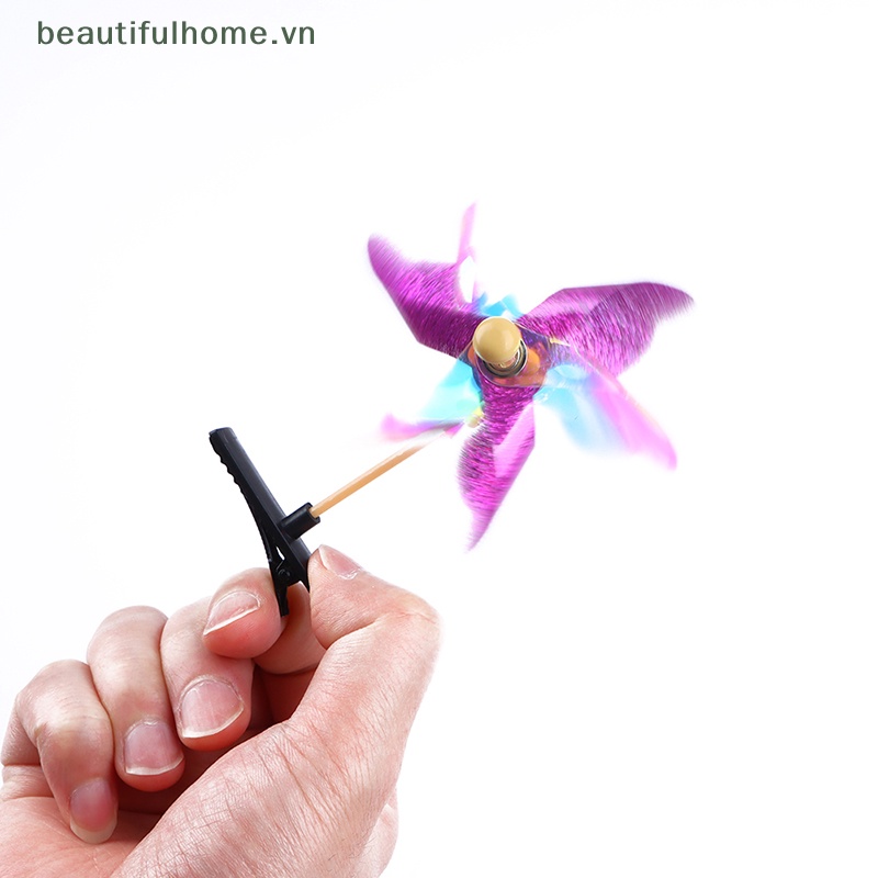 1 Kẹp Tóc Hình Chong Chóng Thỏ Màu Vàng Dễ Thương Cho Bé