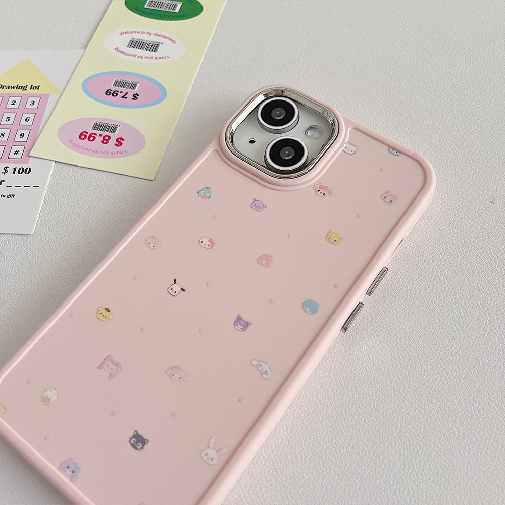 Ốp Điện Thoại Họa Tiết Sanrio Hoạt Hình Cho iPhone 11 14 Pro Max 13 12 11 Pro Max 12