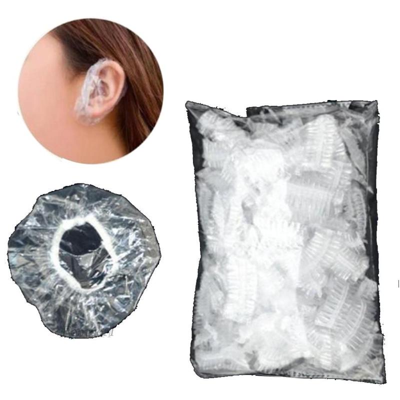 Set 100 Túi 100 Túi Bọc Tóc Nhuộm Màu Sử Dụng 1 Lần Chống Nước Cho Salon / Salon