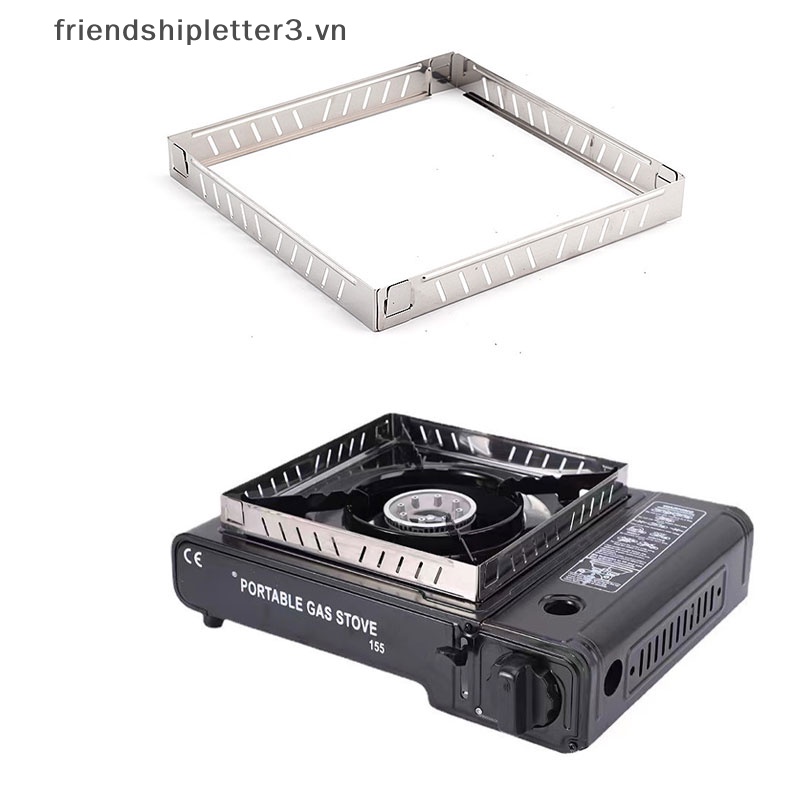 / / Mới / / Tấm Chắn Gió Bằng Thép Không Gỉ Có Thể Gập Lại Cho Bếp Ga Ngoài Trời