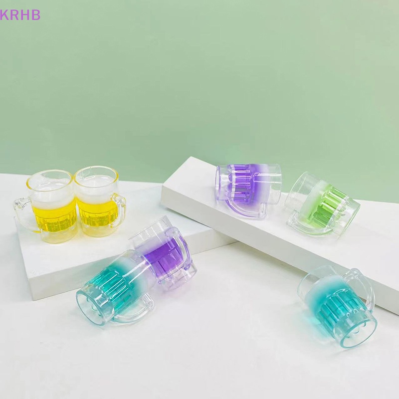 Set 5 Đồ trang trí Cốc Bia Dạ Quang Thu Nhỏ Dùng Để Trang Trí Tiểu Cảnh Mới