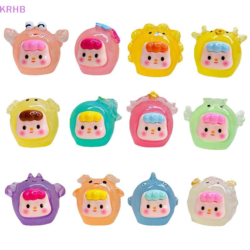 Mô Hình Cung Hoàng Đạo Ba Chiều Bằng Nhựa Resin Dạ Quang Mini Để Bàn Trang Trí Nhà Cửa / Xe Hơi Mới