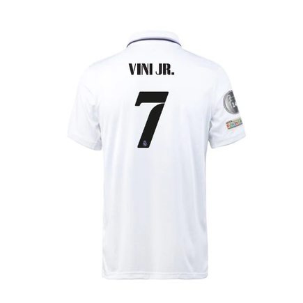 Áo Thun Thể Thao Tay Ngắn In Logo real madrid jr no.7 2022-2023