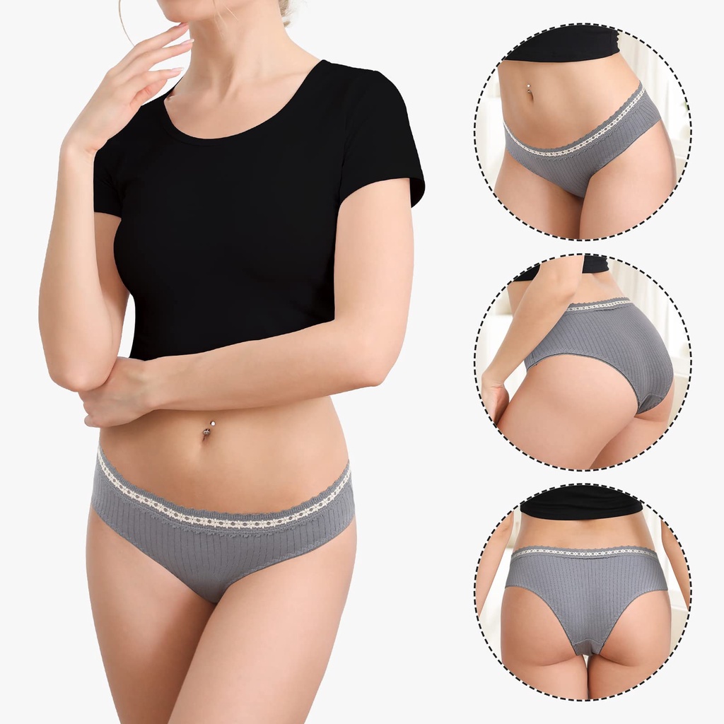 Quần Lót Cotton Plus Size Thoáng Khí Cho Nữ LEVAO