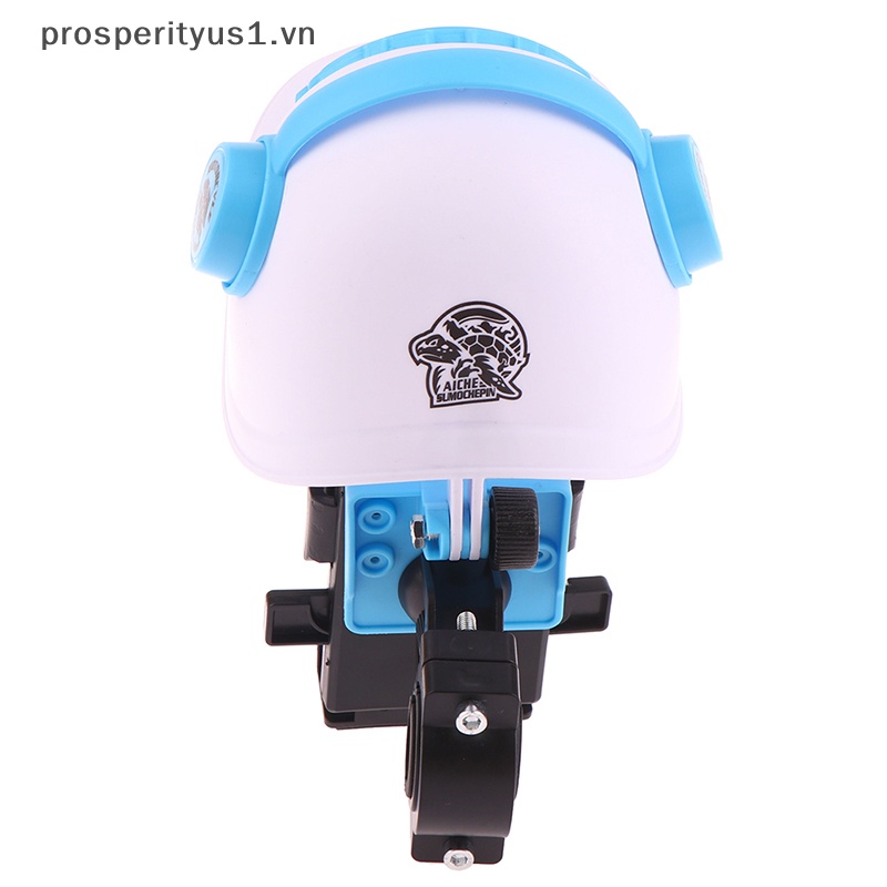 [prosperityus1] Giá Đỡ Điện Thoại Hình Nón Bảo Hiểm Xe Đạp Chống Mưa Nắng [VN]
