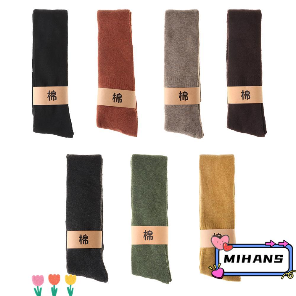 Tất Dệt Kim Giữ Ấm Cao Qua Gối Phối Lông Cừu Thời Trang