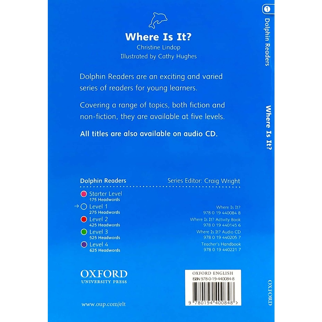 Dolphin Readers Level 1: Where Is It?