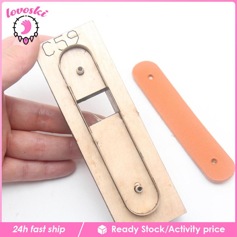 Dụng Cụ Cắt Vải Da Thủ Công Bằng Gỗ