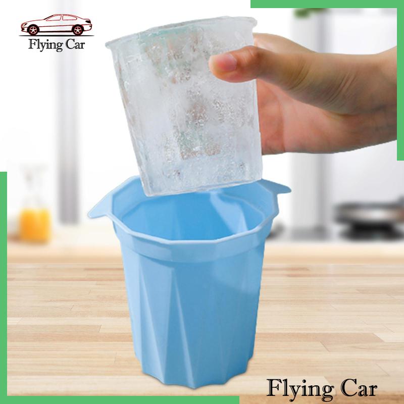 Khay Làm Đá Viên Bằng Silicone Hình Trụ Dành Cho Đi Cắm Trại Dã Ngoại Lzdjfmy2