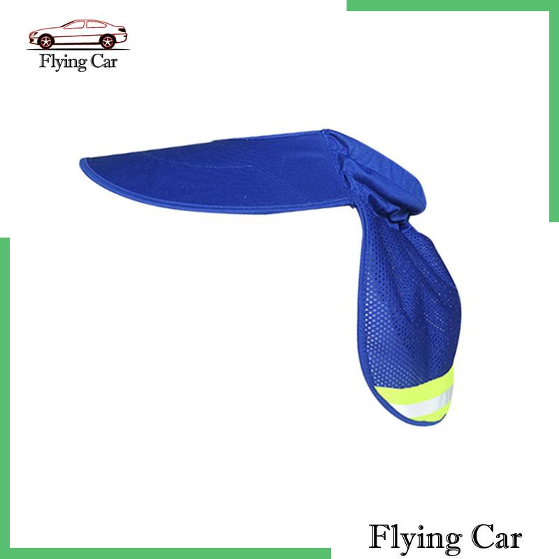 [Lzdjfmy2] Mũ Cứng Rộng Vành Chống Nắng Thoáng Khí Với Dải Phản Quang