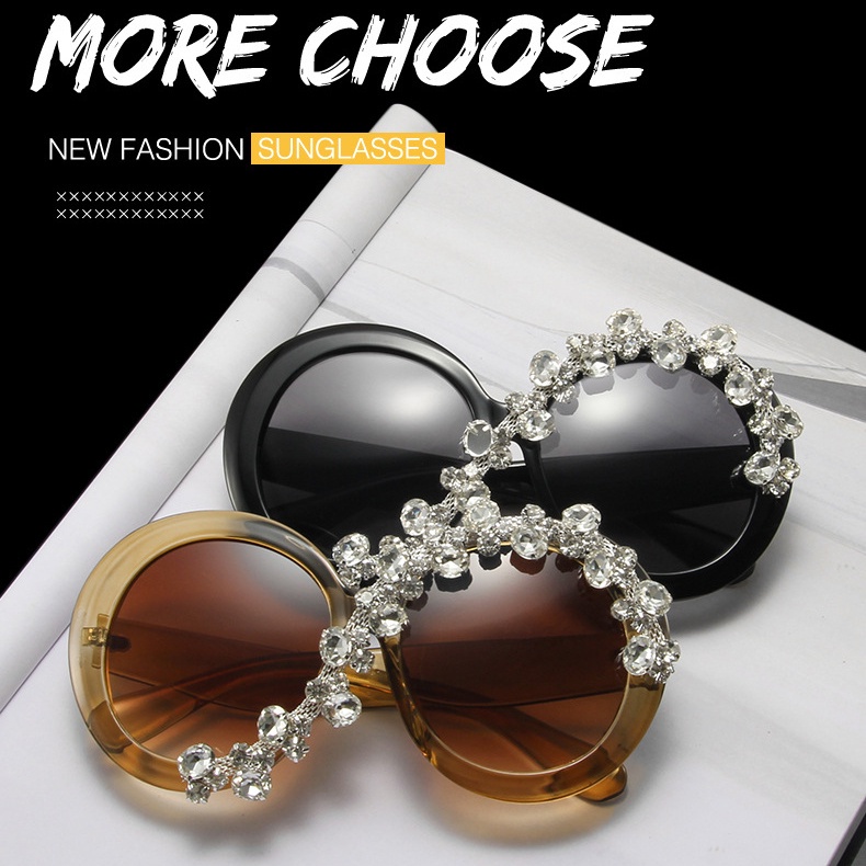 Kính Mát Thời Trang Nam Nữ Gọng Kim Loại Mới 2023 Màu Sắc