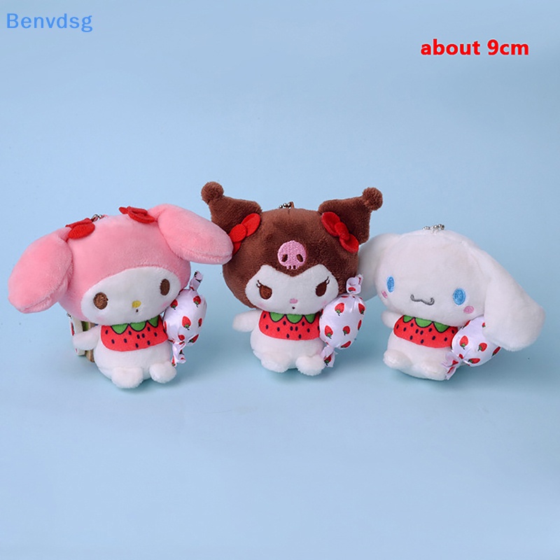 Móc Khóa Hình Sanrio Kuromi My Melody Cinnamoroll Nhồi Bông Dễ Thương