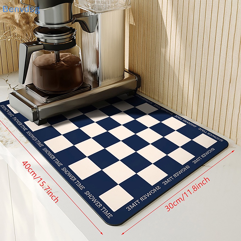 Benvdsg > Thảm Cao Su Lót Chén Dĩa Ráo Nước Siêu Thấm Hút Tốt