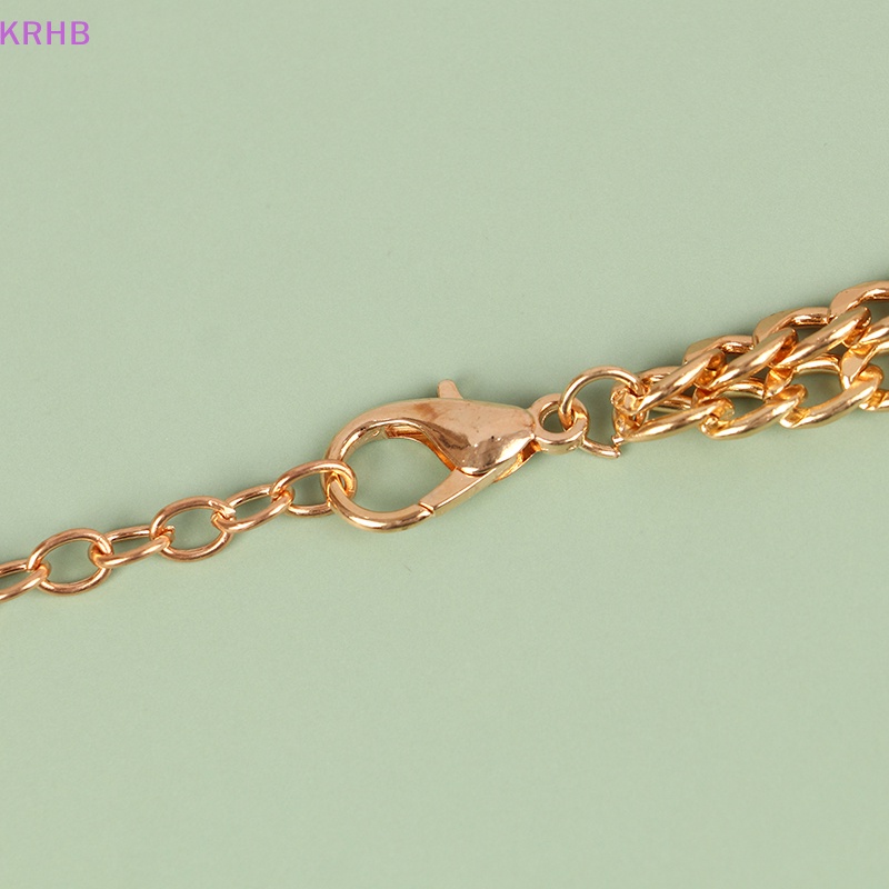 Dây Chuyền Toàn Thân Bằng Hợp Kim Mỏng Nhiều Lớp Dạng Xích Thời Trang Cho Nữ Mới