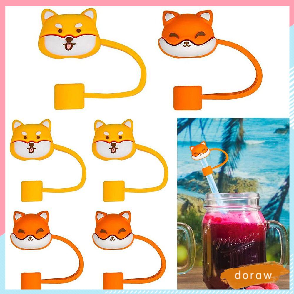 Ống Hút Silicone Chống Văng Nước Sáng Tạo