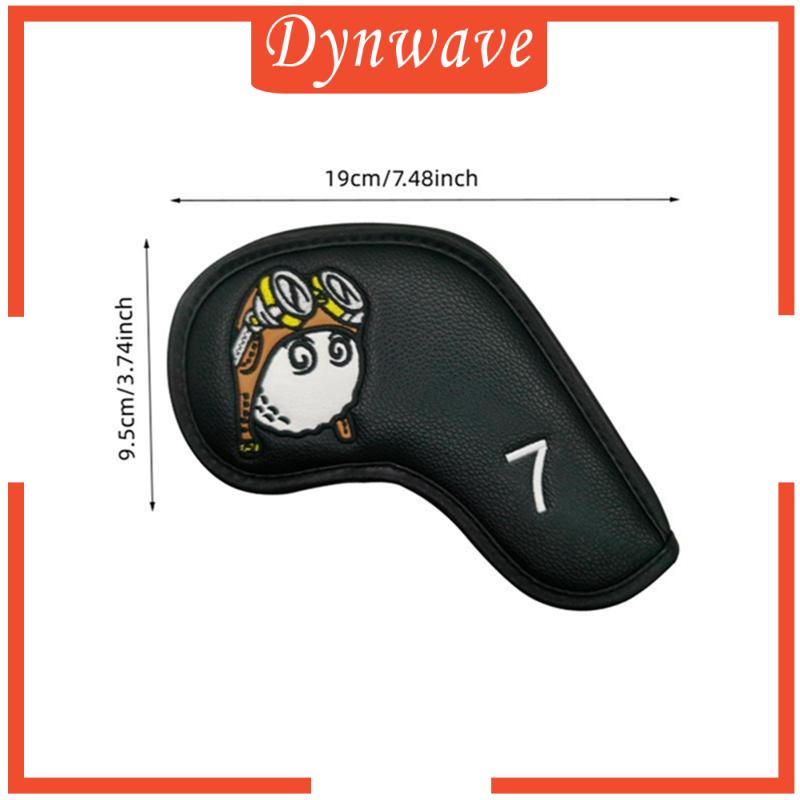 Bộ 10 Vỏ Bọc Bảo Vệ Đầu Gậy Đánh Golf 4-9 P X A S Tiện Dụng