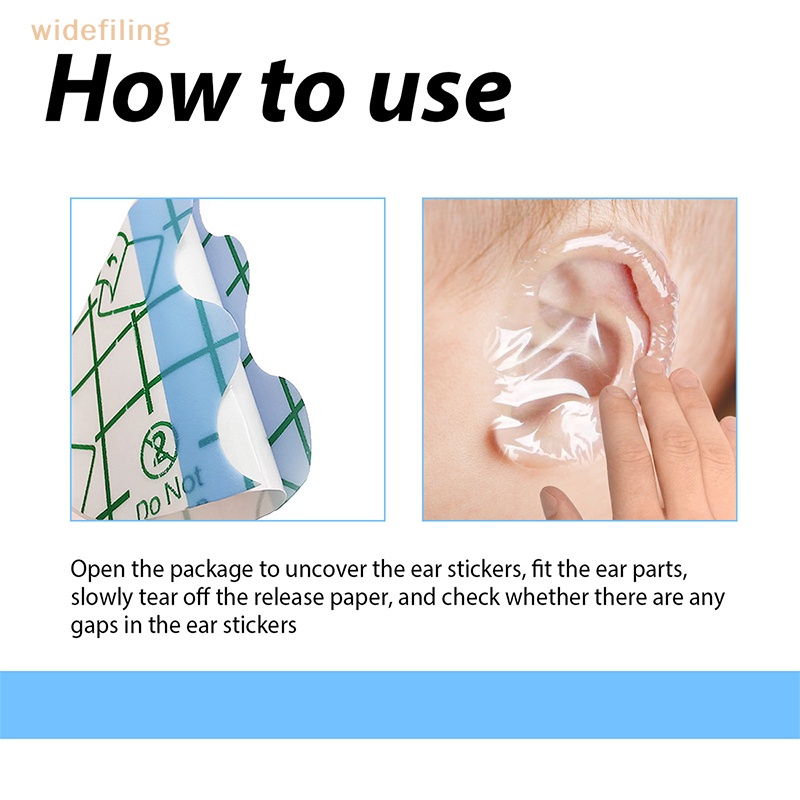 Set 30 Miếng Dán Tai Chống Thấm Nước Bảo Vệ Tai Khi Đi Bơi Dành Cho Bé