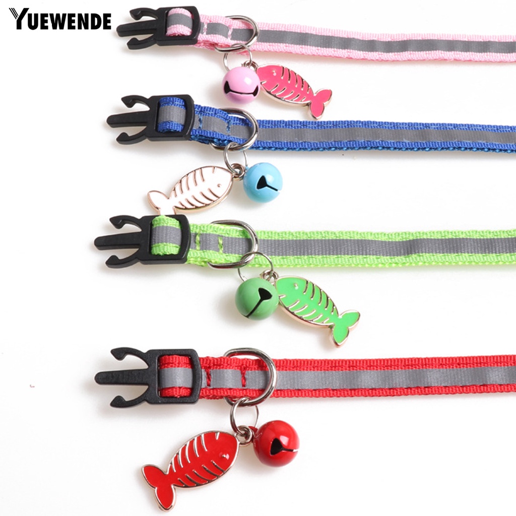 Yq.e Khăn Choàng Cổ Bằng Polyester Phản Quang Chống Cắn Tiện Dụng Cho Thú Cưng