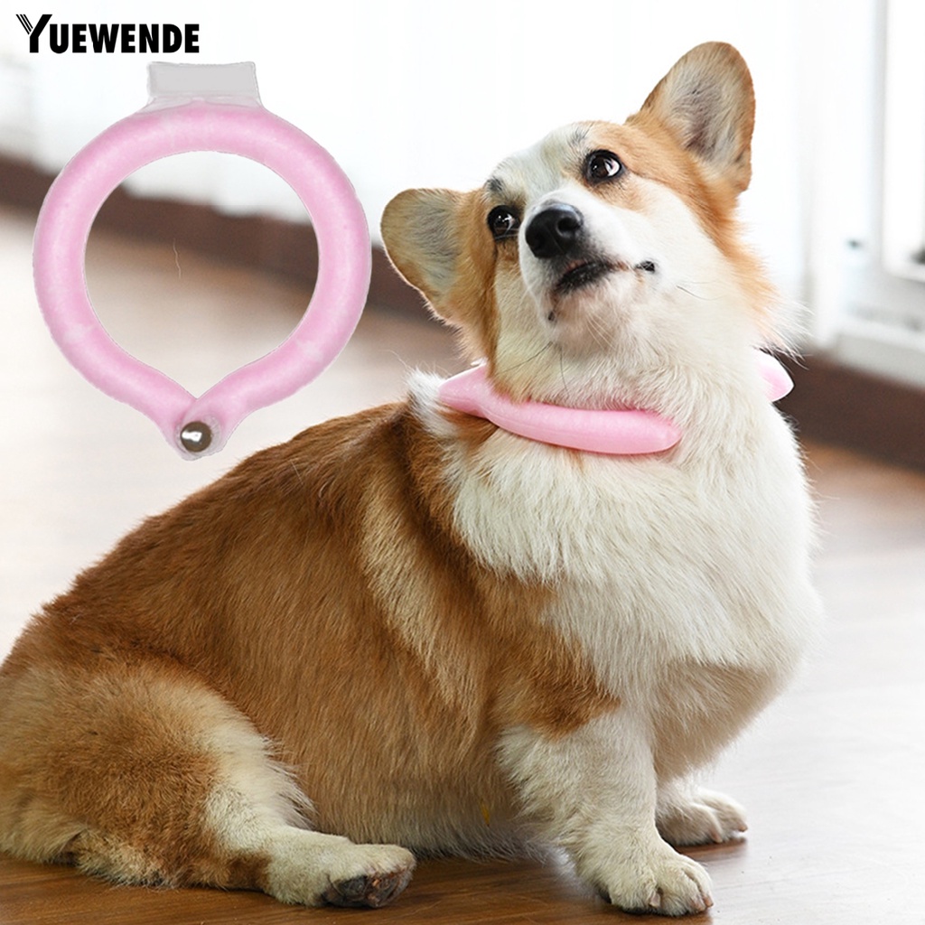 Yq.e Vòng Cổ Làm Mát Tháo Nhanh Chống Mài Mòn Có Thể Giặt Lại Thời Tiết Mùa Hè Cho Thú Cưng