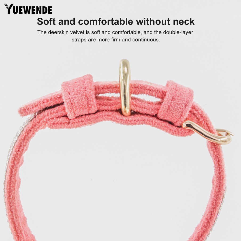 Vòng Cổ Đính Đá Lấp Lánh Dễ Điều Chỉnh Cho Thú Cưng