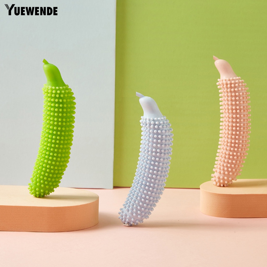 Yq.e Đồ Chơi Gặm Hình Dưa Leo Bằng TPE Chống Cắn Làm Sạch Răng Cho Thú Cưng