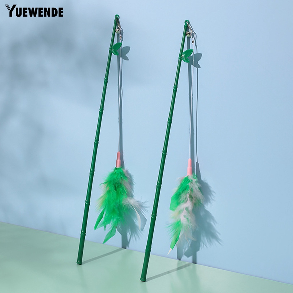 Đồ Chơi Que Tre Đàn Hồi Linh Hoạt Có Thể Tháo Rời Cho Mèo Cưng