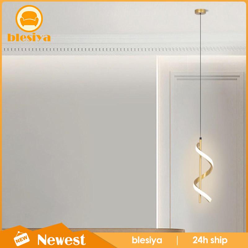 [Bresiya] Đèn LED Treo Trần Nhà Dạng Xoắn Ốc Trang Trí Nội Thất Quán Bar