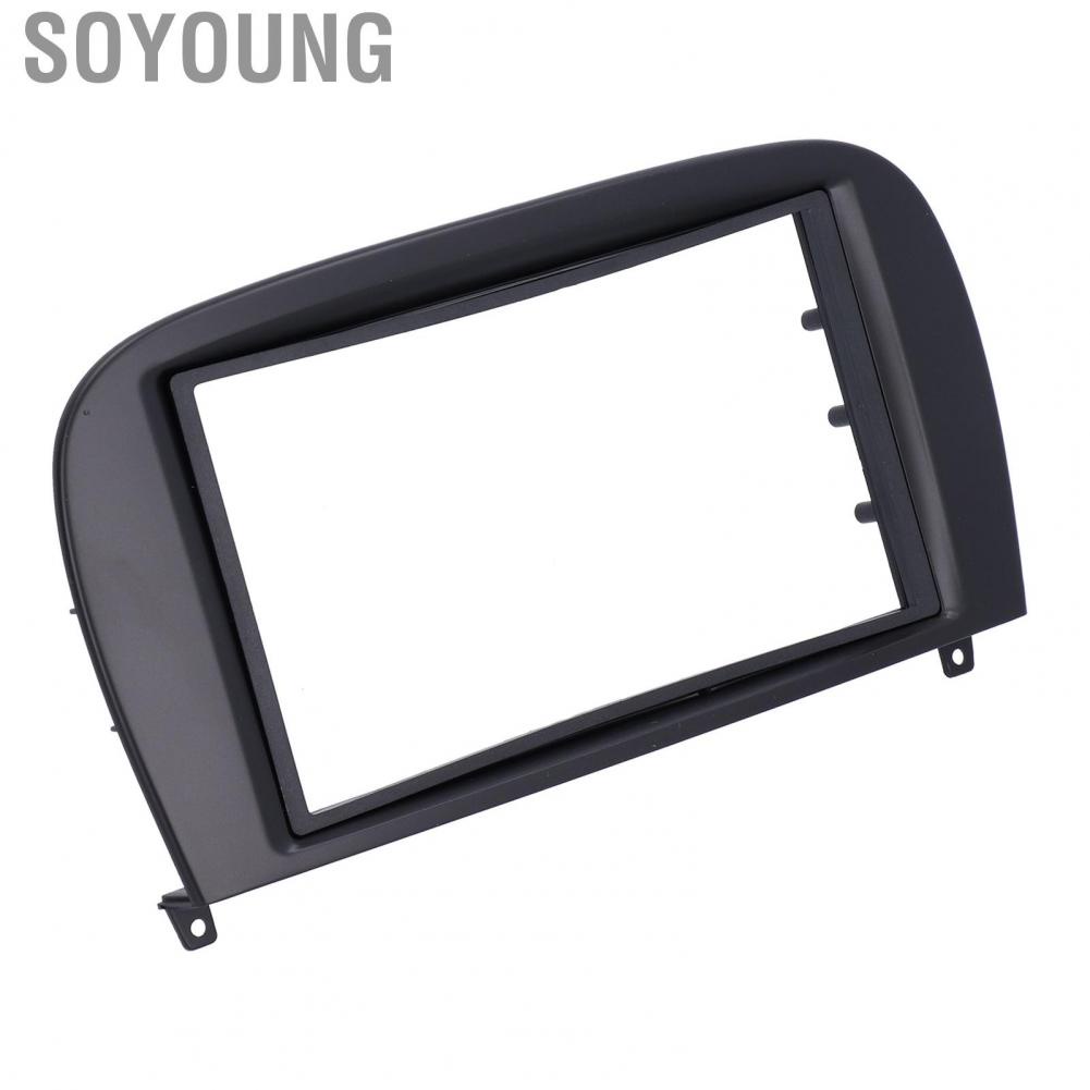 Soyoung Fascia Frame ABS Material  Black Sturdy for Replacement Mercedes-Benz SL-Class (R230) / G WAGON G5