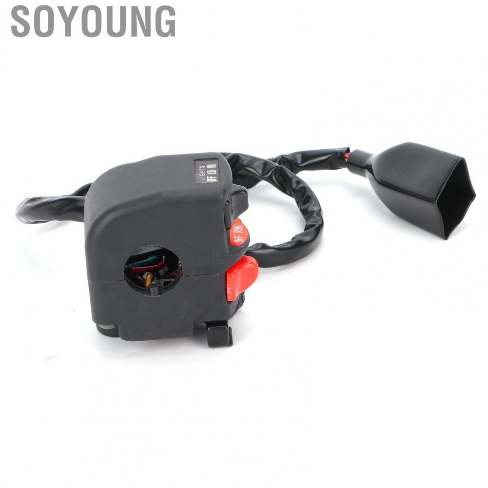 Soyoung L/H Switch  Combination ABS Material Plug and Play Handlebar Light Controller for Professional Use Automobile