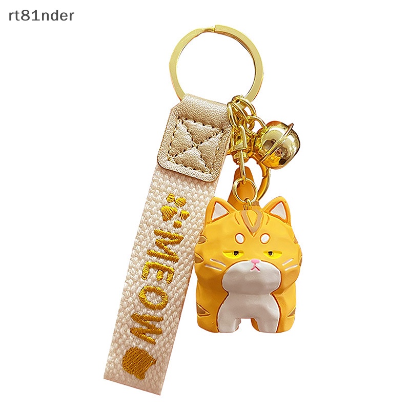 Rt Móc Khóa Gỗ Khắc Hình Mèo Hoạt Hình Sáng Tạo Cho Cặp Đôi n