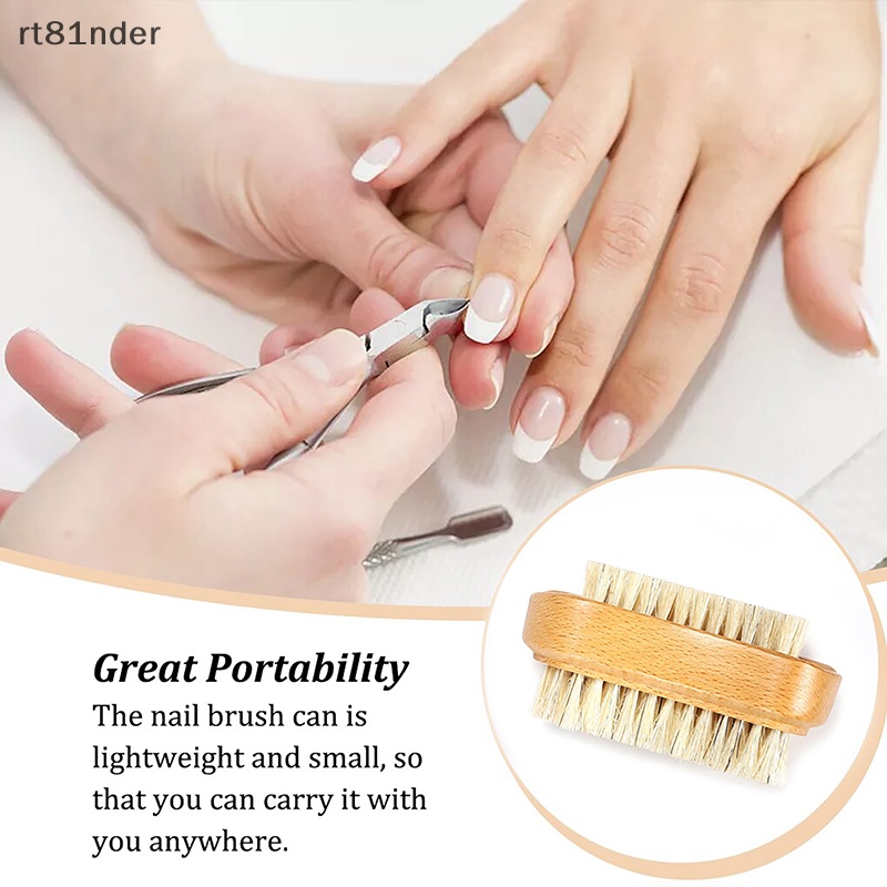 Cọ Quét Bụi Làm Sạch Móng Hai Đầu Mềm Mại