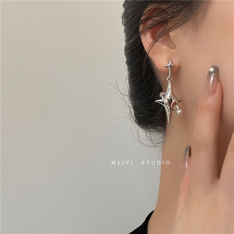 Bông Tai Thời Trang Hip hop Hàn Quốc 2023 Dễ Phối Đồ