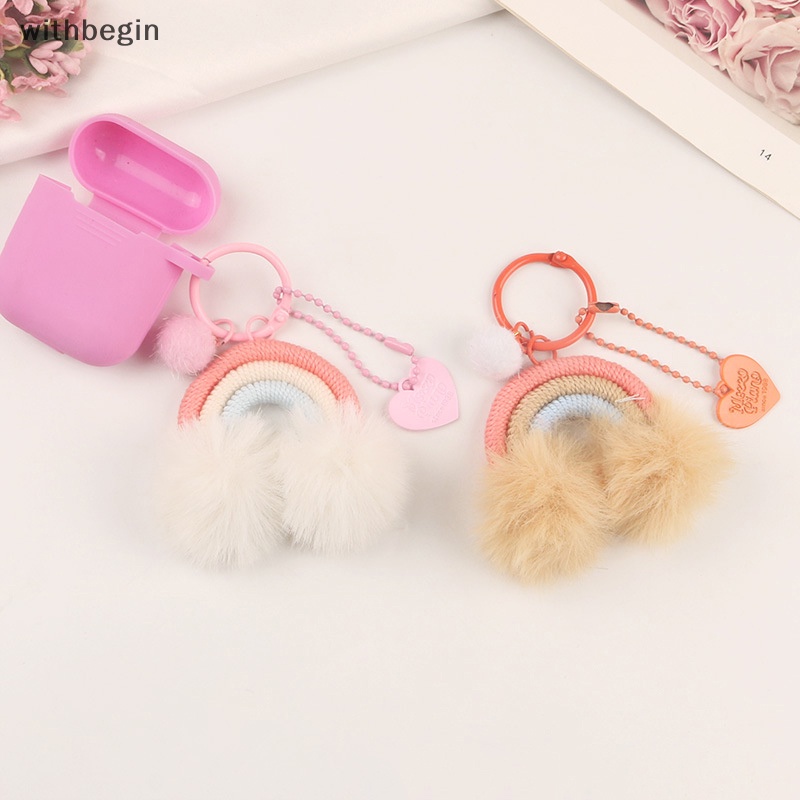 Móc Khóa Dây Bện Hình Mưa Dễ Thương Cho Nữ