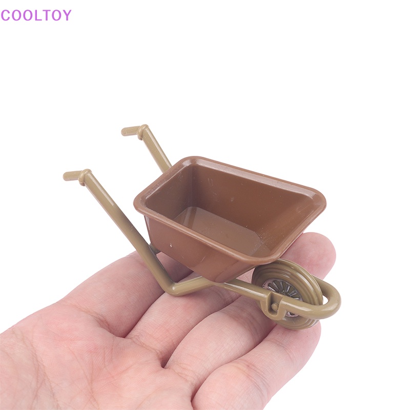 Set 3 Mô Hình Xe Nông Trại Mini Tỉ Lệ 1: 12 Dùng Để Trang Trí Nhà Búp Bê