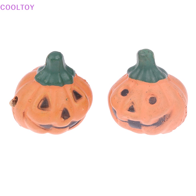 Cooltoy Set 5 Mô Hình Nhà Búp Bê DIY Hình Bí Ngô Halloween Thu Nhỏ