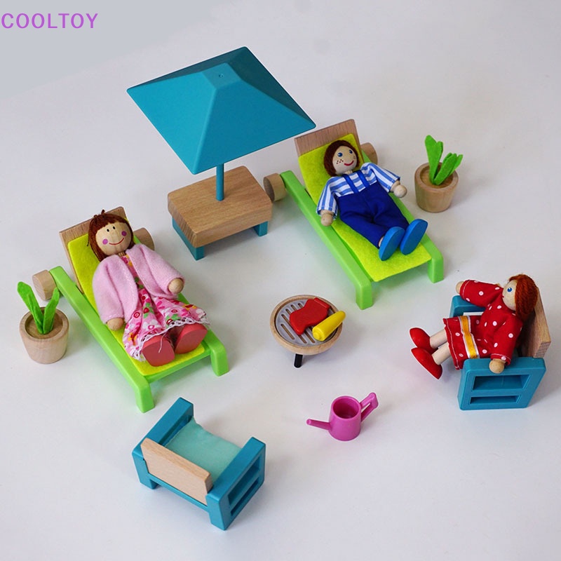 Cooltoy Đồ Nội Thất mini Cho Nhà Búp Bê Cao 6~13cm