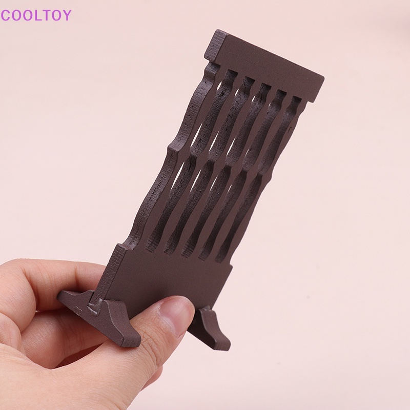 Mô Hình Cửa Gỗ Rỗng Mini Tỷ Lệ 1 / 12 Trang Trí Nhà Búp Bê