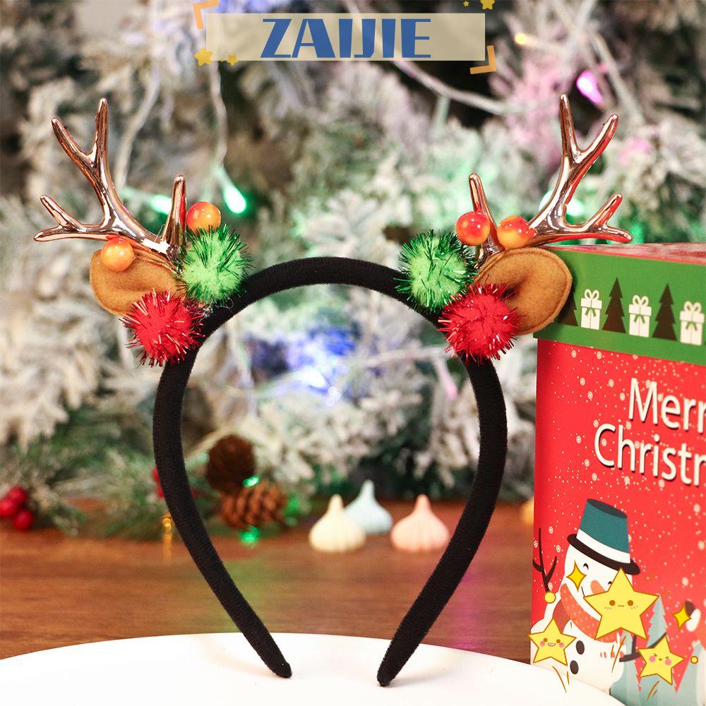Băng Đô Cài Tóc Hình Sừng Hươu 24 Thời Trang Giáng Sinh