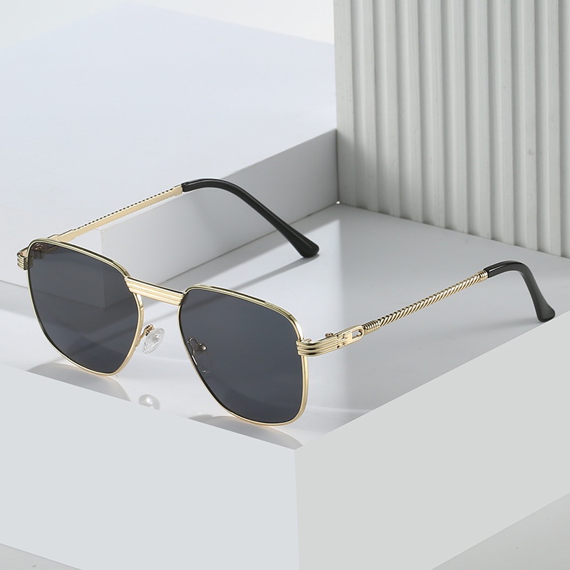 Kính Mát Gọng Vuông Phong Cách Âu Mỹ Cổ Điển Thời Trang Mới 2023