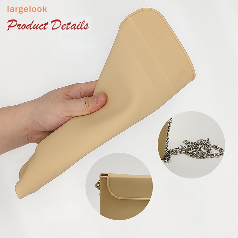 Túi Đựng Mỹ Phẩm / Đồ Trang Điểm Bằng Silicon Mềm Nhỏ Gọn Thời Trang Dành Cho Bạn Nữ Mang Đi Du Lịch