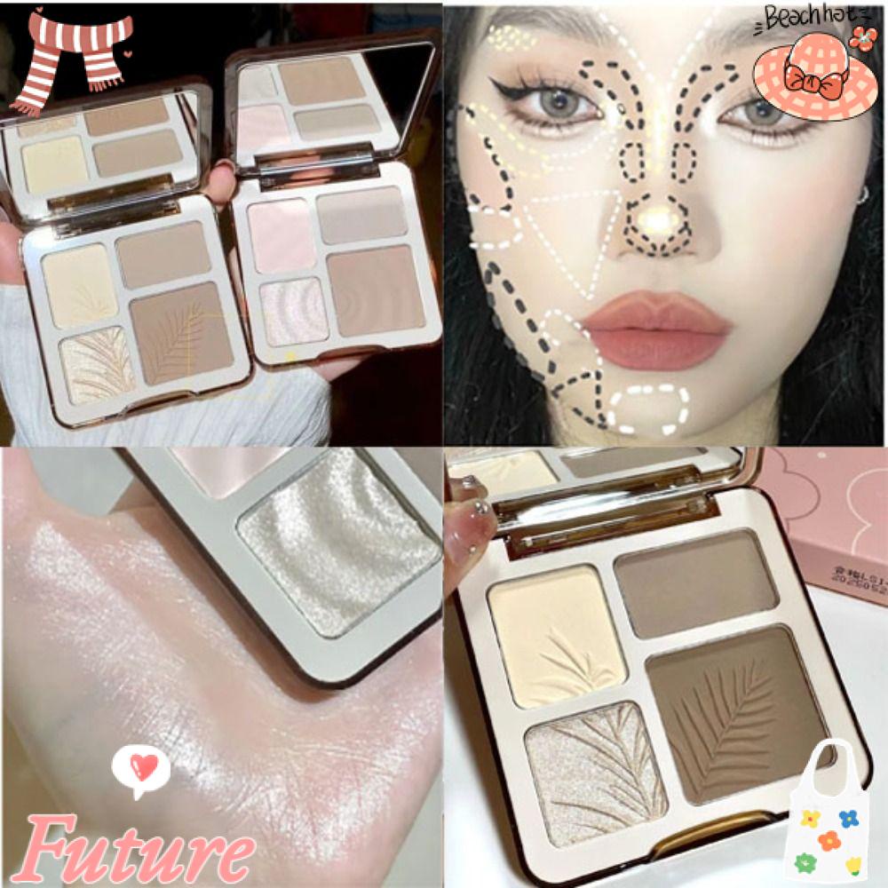 Phấn Bắt Sáng Màu Lì Tạo Khối Trang Điểm Lâu Trôi