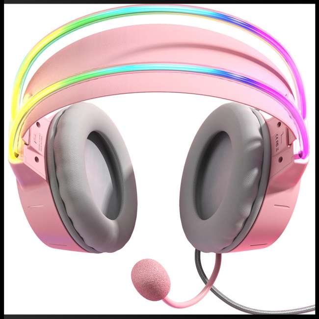 Tai Nghe Chụp Tai Zevaret X15pro Có Dây Rgb Giảm Tiếng Ồn Kèm Mic Dành Cho Máy Tính