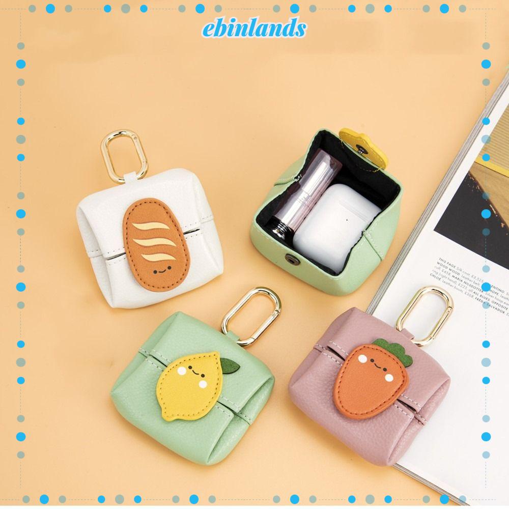 1 Túi Đựng Son Môi / Tai Nghe Đa Năng Chất Liệu Microfiber