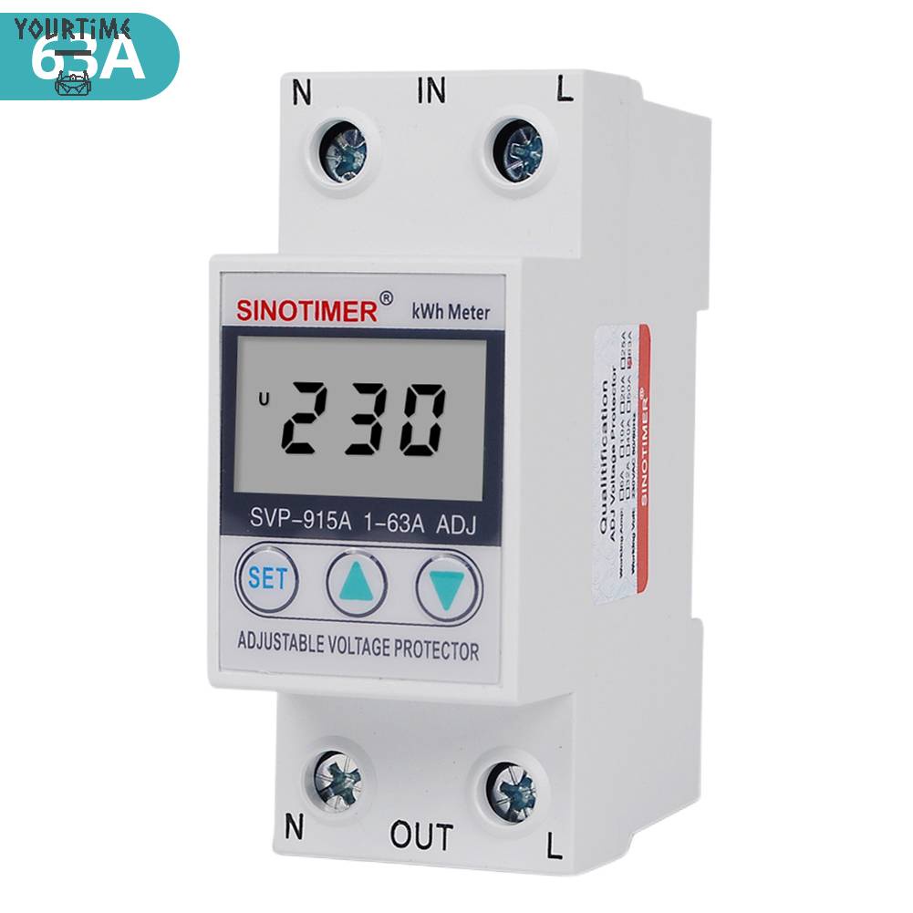 Thiết Bị Đo Điện Áp 230VAC KWH 63A / 80A Chuyên Dụng Cho Nhà Cửa