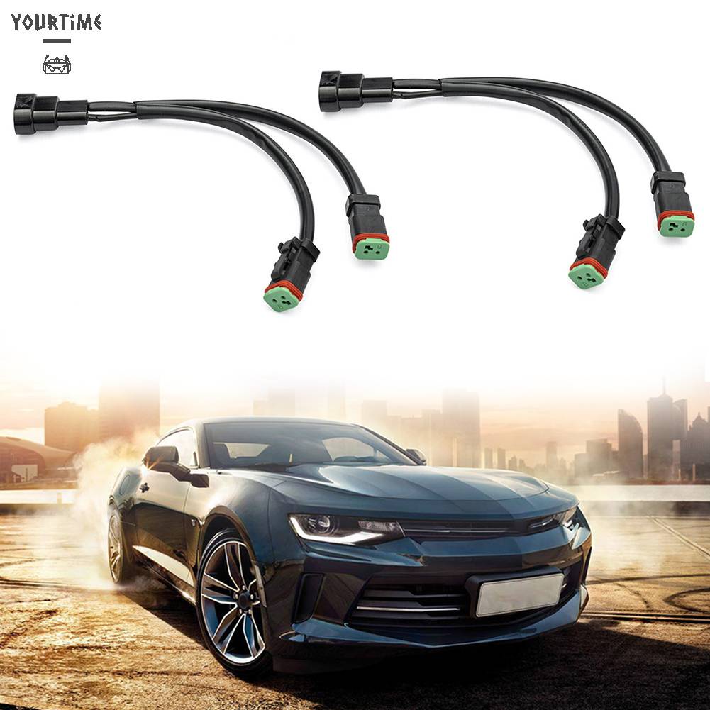 Đầu Nối Đèn Pha 9005 9006 H10 Sang Deutsch DT 12V Chất Lượng Cao