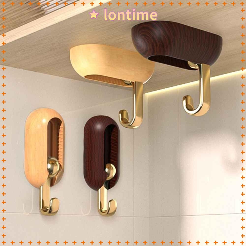 Bộ 4 Móc Treo Đồ Dán Tường Xoay Được