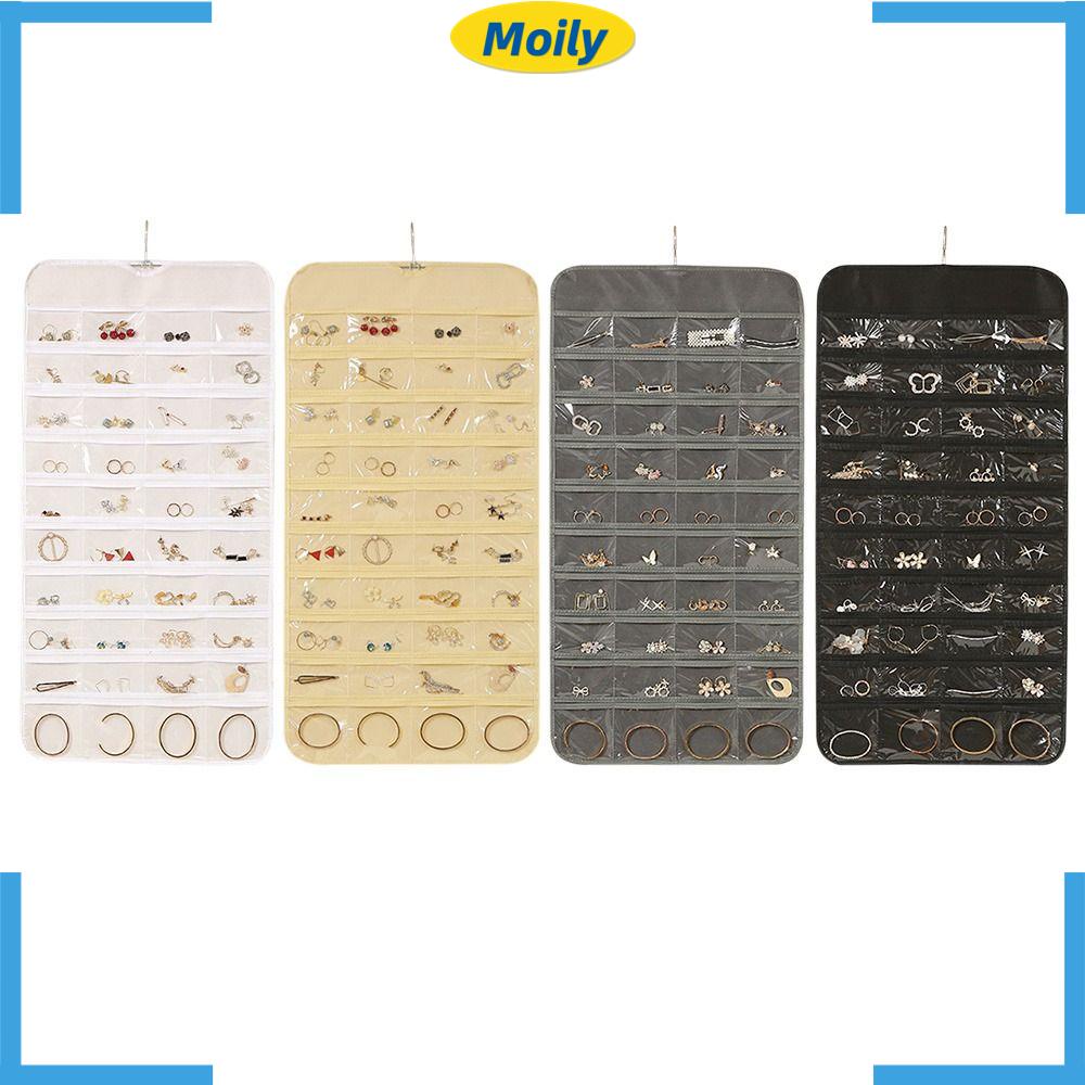 Túi Treo Đựng Trang Sức 80 Ngăn Tiện Lợi