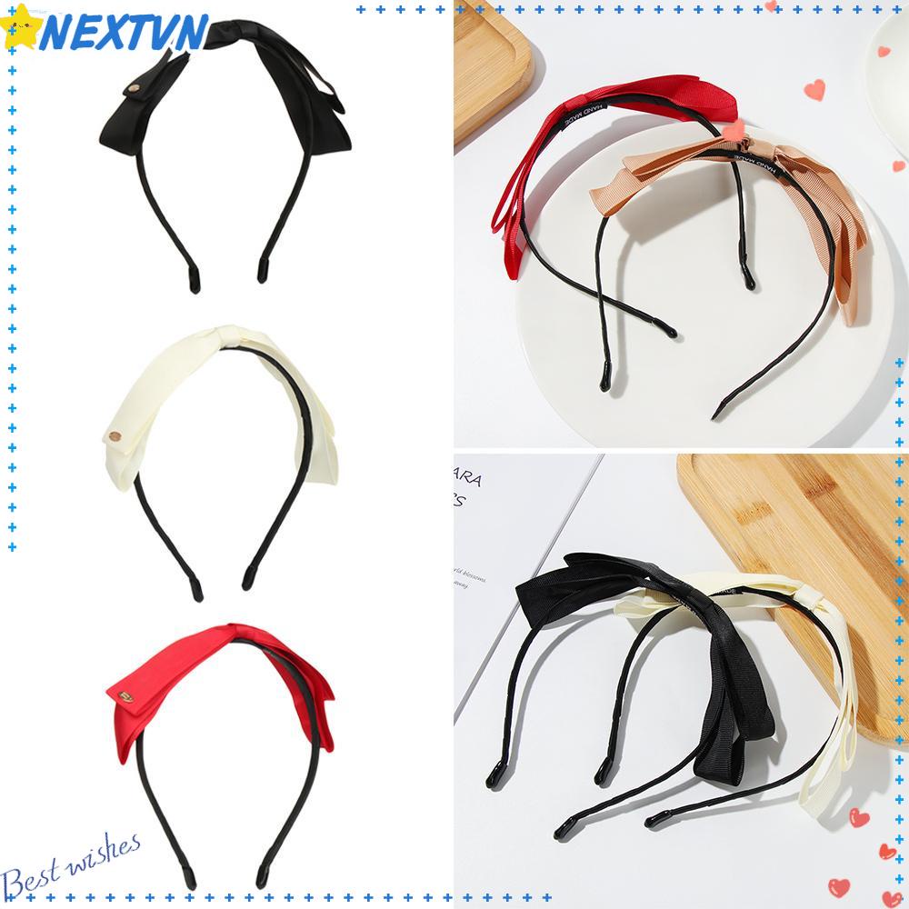 Băng Đô Cài Tóc Bản Rộng Kiểu Dáng Ngọt Ngào Cho Nữ