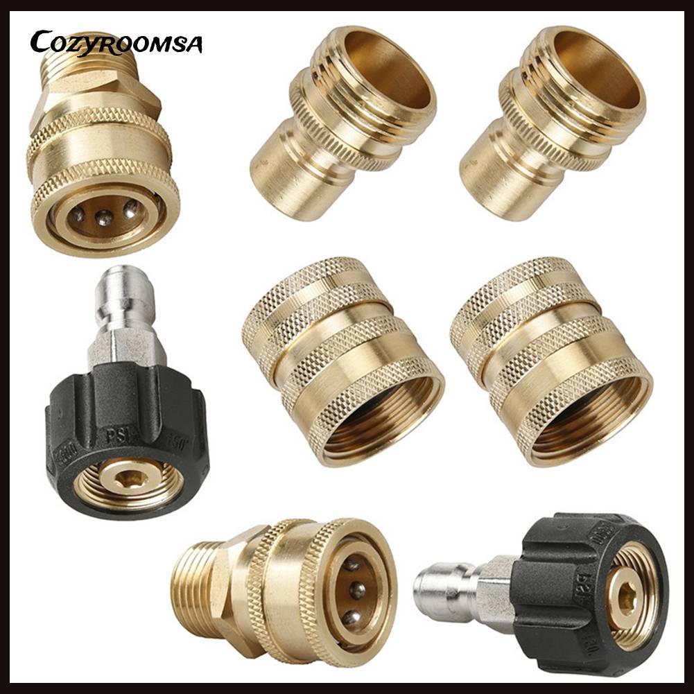 Bộ Dụng Cụ Ngắt Kết Nối Nhanh 3 / 4 Inch 5000 PSI Cho Ống Bơm Nước